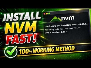 How to Install NVM (Node Version Manager) on Mac & Linux (2026) | Step-by-Step