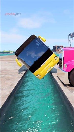 Truck vs Speed bumps | BeamNG Drive #shortvideo #beamngdrive #simulation #india #truck #speedbump