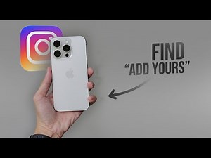How to Find Add Yours on Instagram (tutorial)