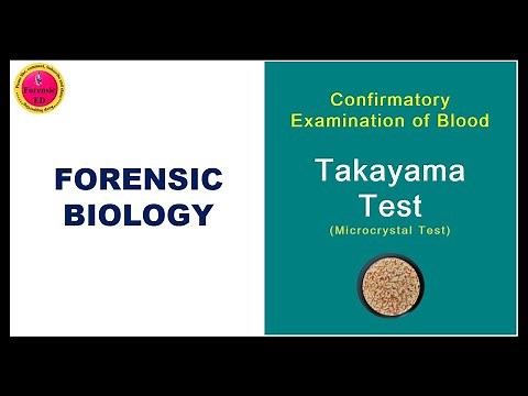 PRACTICAL: TAKAYAMA TEST FOR BLOOD: Forensic Biology