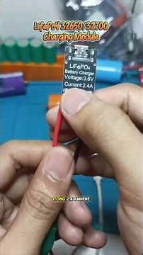 High Current LifePo4 Charging Module V Input 4.5v-5.5v Charging Output 3.6v Charging Current 2.4A🔋⚡