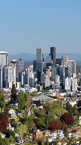 Peekaboos and iconic views. 😍 #DowntownSeattle #SeattleViews #ExploreSeattle | Downtown Seattle Association