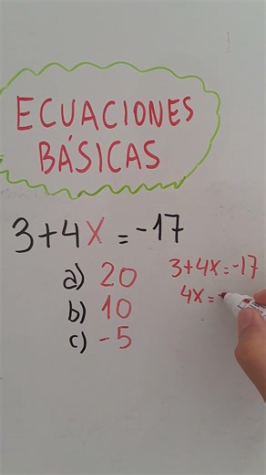 We solve basic equations #mathematics #algebraically #maths