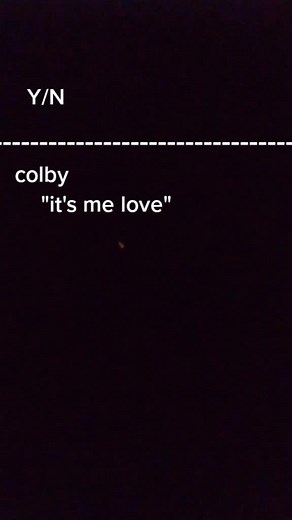 P.O.V: colby finds out you hurt yourself warning ⚠️ self harm swears