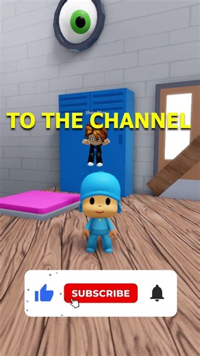 Pocoyo got revenge on EVIL bacon in Teamwork Obby 😭 #roblox #shorts
