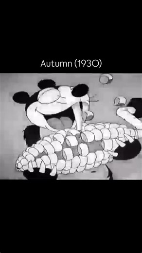 Disney History on Instagram: "Some of the earliest Silly Symphonies celebrated the changing seasons, beginning with Springtime, Summer, Autumn, and Winter. Autumn (1930) follows various woodland animals as they gather food in preparation for winter. It was directed by Ub Iwerks."