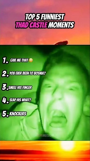 Best Thad Castle Moments😂