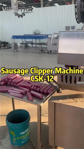 Automatic Double Clipping Machine #machine #food #tools