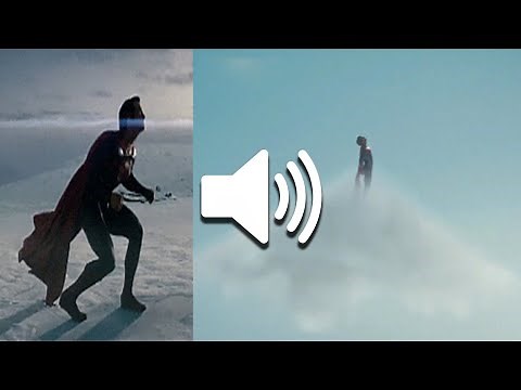 Superman Flying | Take Off | Breaking The Sound Barrier Sound Effect 1