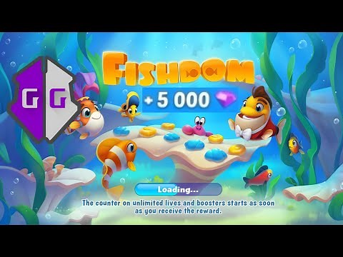 Latest hack method Fishdom Diamond v7.82.0 GameGuardian No Root