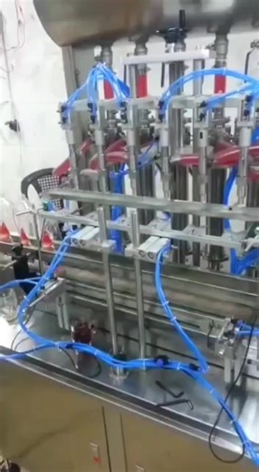 High-Efficiency Automatic 6-Head Paste Filler with Anti-Corrosion Body for High-Viscosity Materials