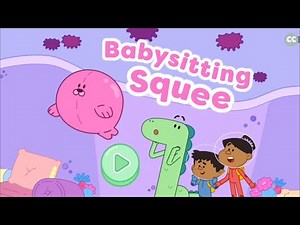 JELLY, BEN & POGO : Babysitting Squee PBS KIDS Game (Mini explorers zone)