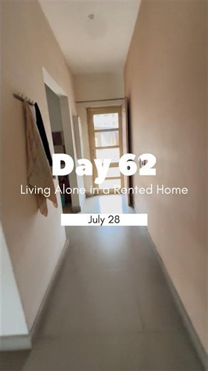 Day 62 | Living Alone in a Rented Home 🏠 | True POV
