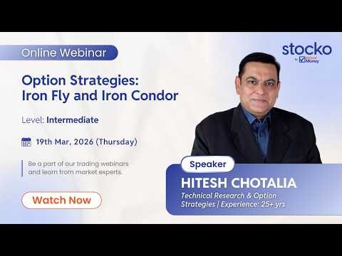 Option Strategies: Mastering Iron Butterfly & Iron Condor #Stocko #LiveWebinar