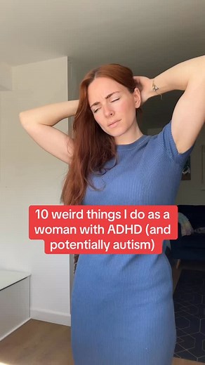 Can you relate? What things have you noticed you are doing? Ps: this is not a diagnostic tool but hopefully helps you learn about your brain, feel less alone and might even help you in your decision to reach out to get assessed (although always do further research yourself!) #adhd #adhdprobs #adhdinwomen #cherryadhd #adhdmom #audhd #weirdadhdthings | Cherry ADHD