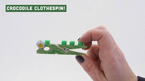 2.4K views · 49 reactions | Welcome back to Zoo Arts & Crafts! Today, we are making Colorful Crocodile Clothespins. Let us see your finished crocodiles in the comments below! | The Toledo Zoo | Facebook
