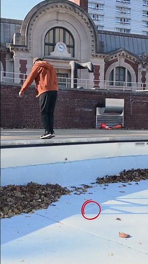 Backflip gone wrong in the worst way #fail #funny #gymnastics