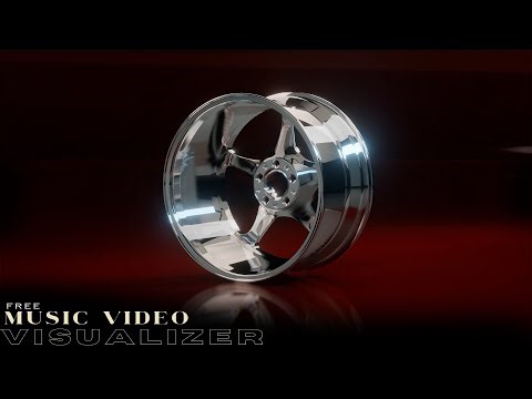 (Free To Use) Music Visualizer • Rap Visual • Free 3d Visual