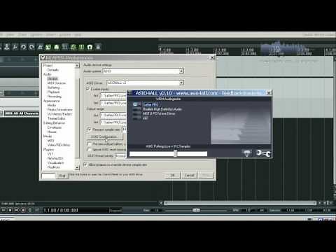 Reaper und Linuxsampler Teil 10 - Latenz, Asio4all, www.Fiedler-Audio.de Tutorium / Tutorial