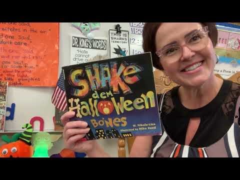 Shake dem 👻Halloween 🎃 Bones 🦴 💀 By W. Nikola-Lisa ☠️ Illustrated By Mike Reed ❤️ Read By Ms. Holmes