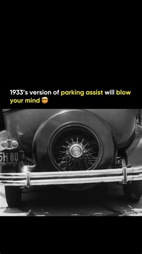 Business | Mindset | Motivation on Instagram: "In 1933, a clever inventor introduced a rear-mounted parking wheel - an early take on what we now call parking assist. The system used a small, retractable wheel hidden at the back of the car. When activated, it lifted the rear tires slightly off the ground, allowing the driver to pivot the car sideways into tight spaces. It was simple but brilliant - a mechanical solution to a modern problem that appeared almost a century ago. #Innovation#History#A