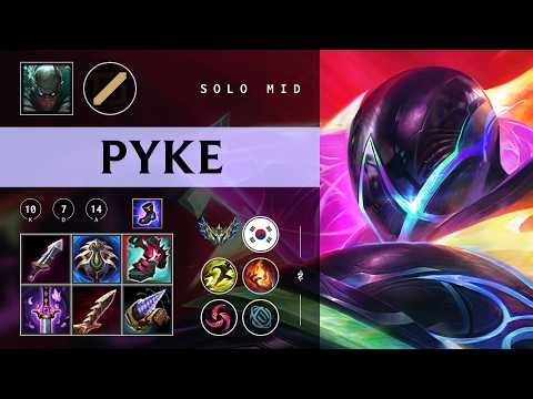 Pyke Mid vs Yone - KR Challenger Patch 26.03