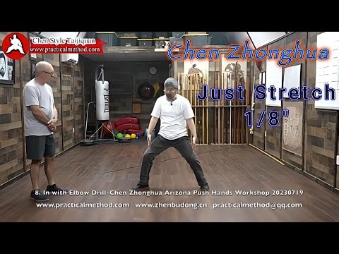 Chen Zhonghua "Stretch 1/8 of an Inch" AZ Push Hands Workshop 2023