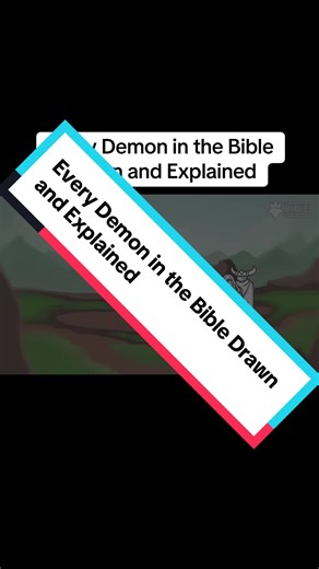 Every Demon in the Bible Drawn and Explained (Familiar Spirits) Part 3 of 7