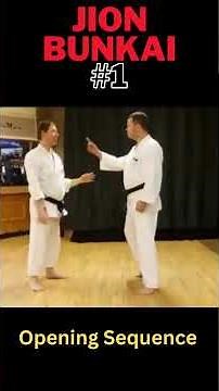 Jion Kata Bunkai | Opening Sequence | Multiple Uses | Stop a fight before it starts!