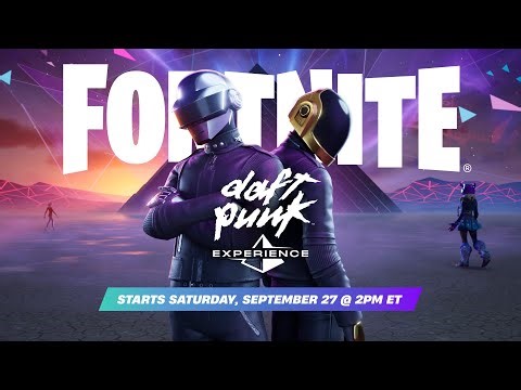 Fortnite x Daft Punk collab: live event, skins & other cosmetics