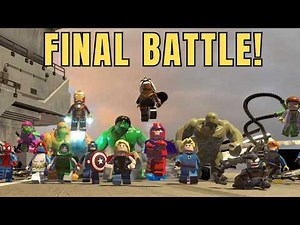 FINAL BATTLE vs GALACTUS! Heroes & Villains Unite | LEGO Marvel Finale