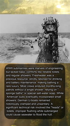 55K views · 289 reactions | THE SHOCKING TRUTH ABOUT HYGIENE ON WWII SUBMARINERS 濫 #WWIIHistory #SubmarineLife #NavyHistory #WW2 #MilitaryHistory #fblifestyle | Gist of History | Facebook