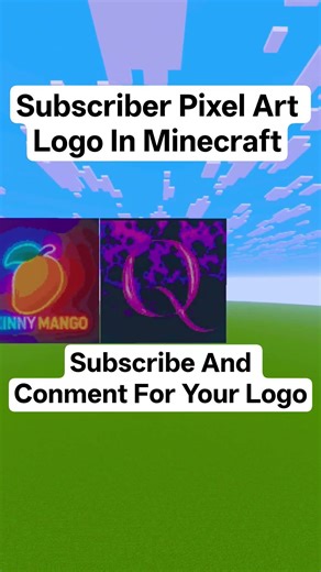 ​@Qualitygamerz1996's Pixel Art Logo In Minecraft #Minecraft #PixelArt #Qualitygamerz1996 #Minecra