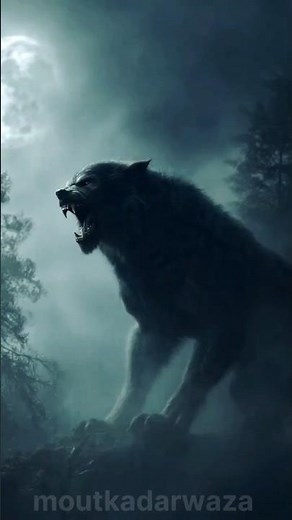 Real WEREWOLF Sound 😨|Ghostly Howl in the Night | Scary Horror Effect | #WerewolfSound #HorrorShorts