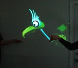 Microsoft Kinect User As a Puppetmaster
