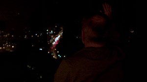 Free stock video - Old man drinking near the window