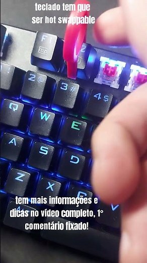 How to change Mechanical Keyboard Switches (Redragon - Tdagger bora etc)
