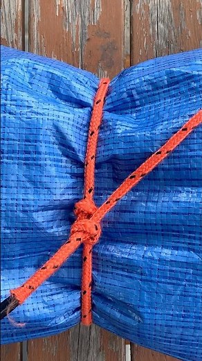 🚀 Stop Wasting Rope! Master This Packing Hack | Packer’s Knot