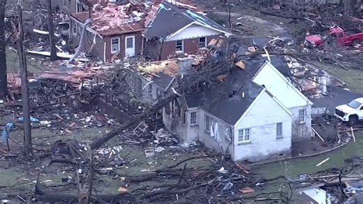 Cleanup continues after tornadoes tore path of destruction in Indiana and Illinois