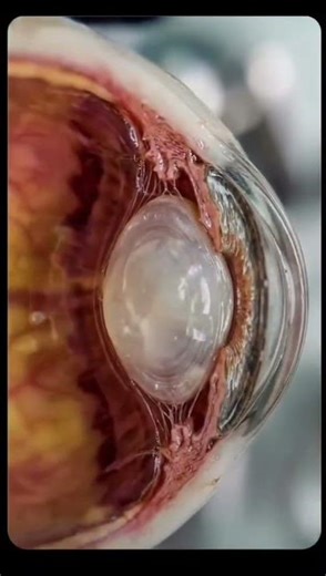 👁️ Ever wondered how cataracts form?