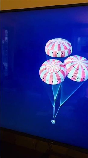 Alien Orb watching Artemis II splashdown, do ya think??