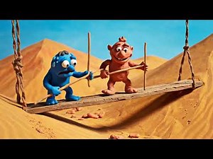 Equilibrium | Surreal AI Art Video — Dreamlike Clay Puppet World in Balance | cartoon