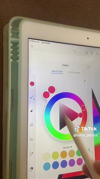 Tutorial de Figura que Cambia de Color en la App de Color