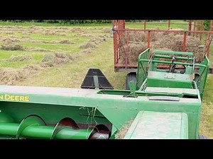 Baling Hay with my John Deere 348 Baler and International Farmall 826! MicahMan is live!