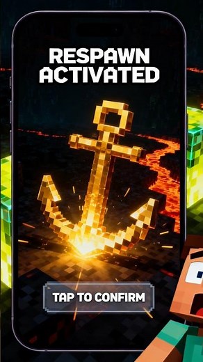 How to make a respawn anchor in Minecraft/easy Minecraft tutorial step by step