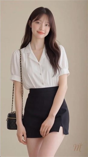 Soft Mini Skirt Lookbook — Short Edit #MoriDress #Lookbook #QuietMood