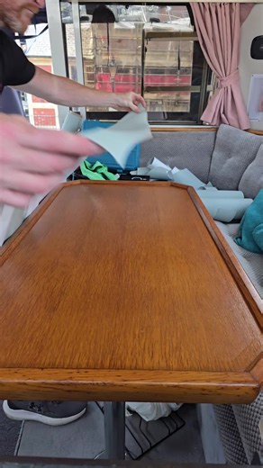 Boat Table Top Vinyl Wrapping Techniques