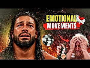 “Top 10 WWE Emotional Moments That Made Fans Cry”