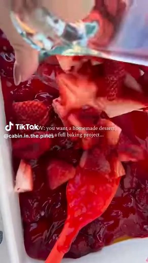 Strawberry Dump Cake: Easy Dessert in Minutes