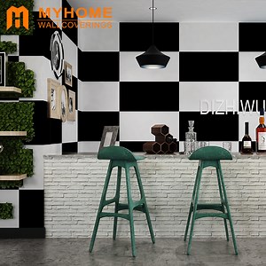 [Hot Item] Luxury Design Mosaic Plastic Floor Tiles Wall Sticker for Home
